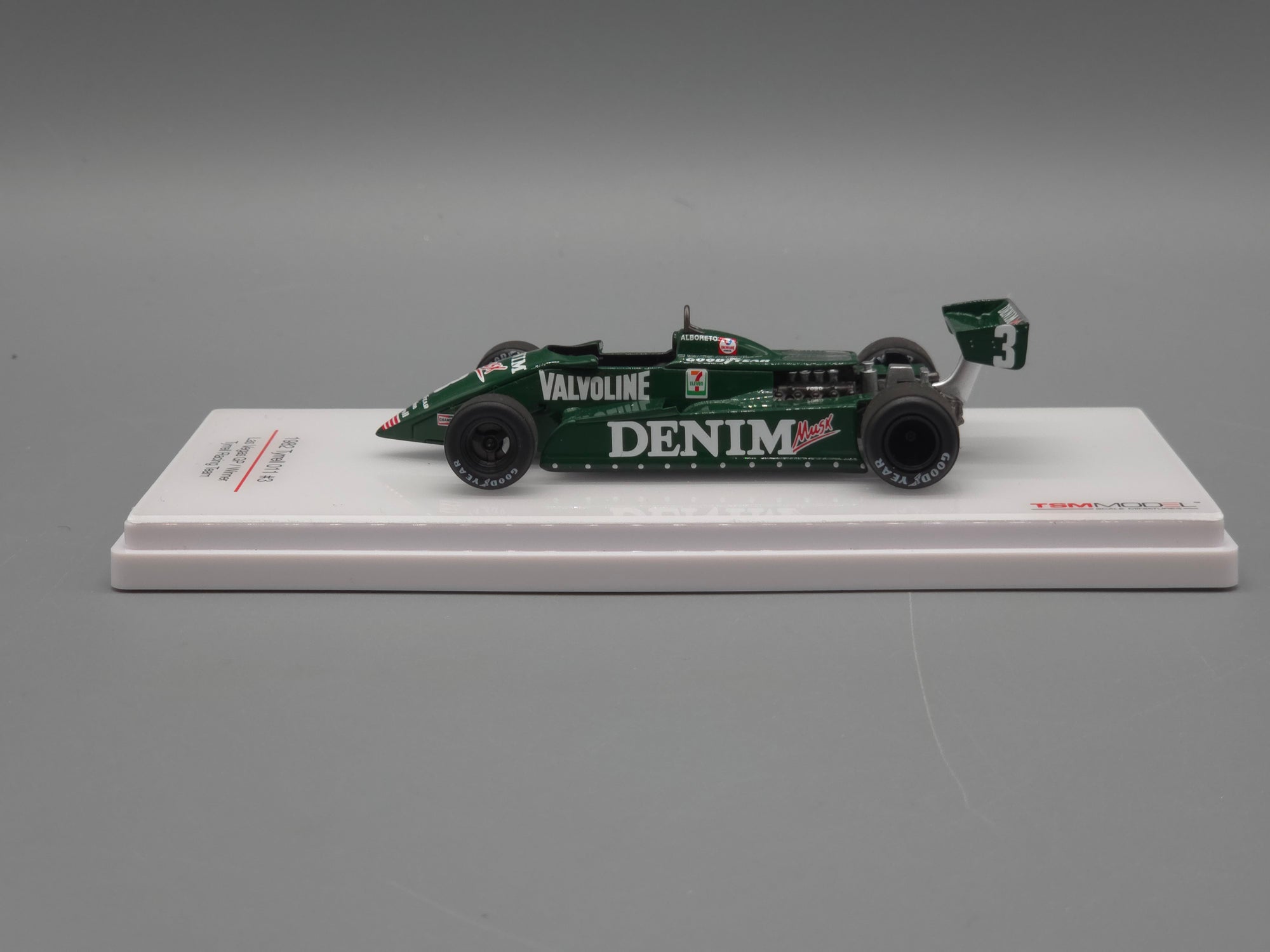 Modellautos 1:43 TSM Tyrrell 11 WINNER Las Vegas GP 1982 #3 M. Alboreto mit OVP