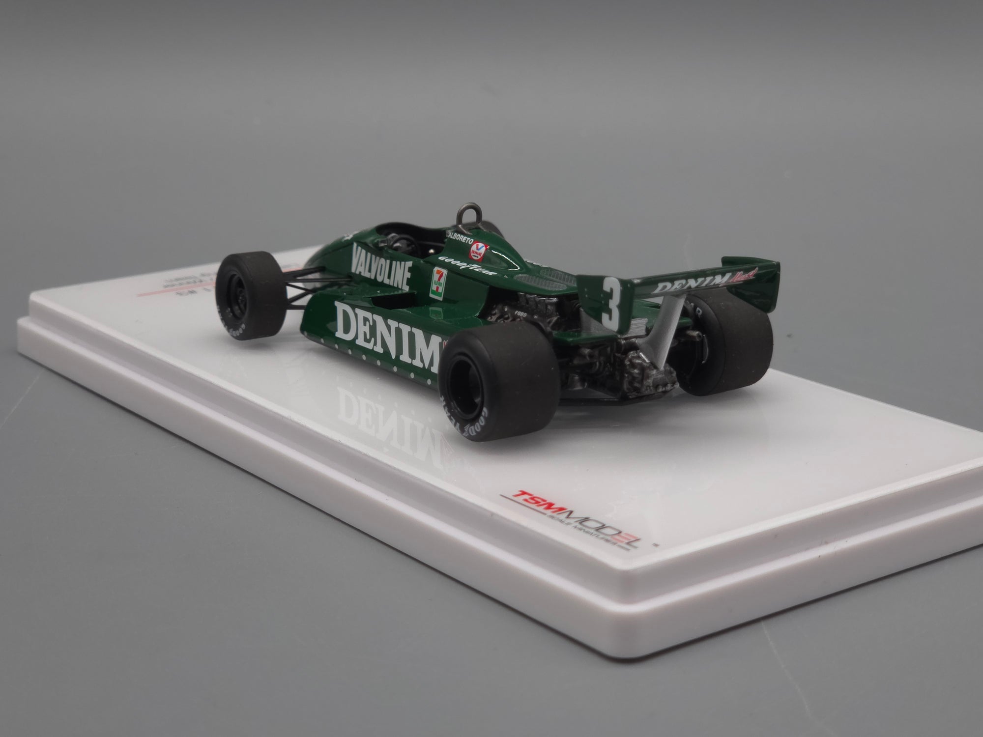 Modellautos 1:43 TSM Tyrrell 11 WINNER Las Vegas GP 1982 #3 M. Alboreto mit OVP
