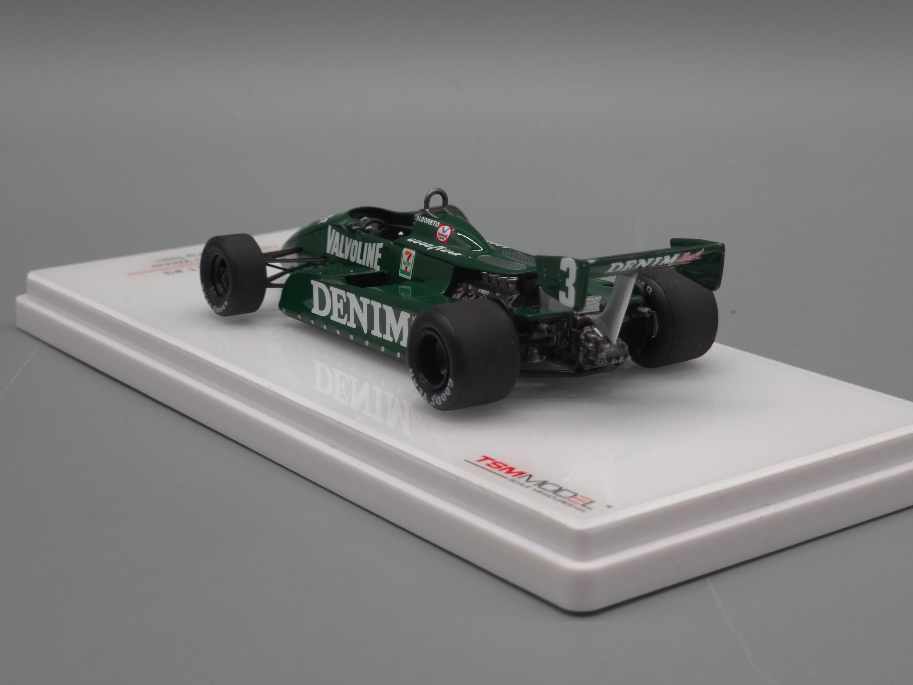 Modellautos 1:43 TSM Tyrrell 11 WINNER Las Vegas GP 1982 #3 M. Alboreto mit OVP