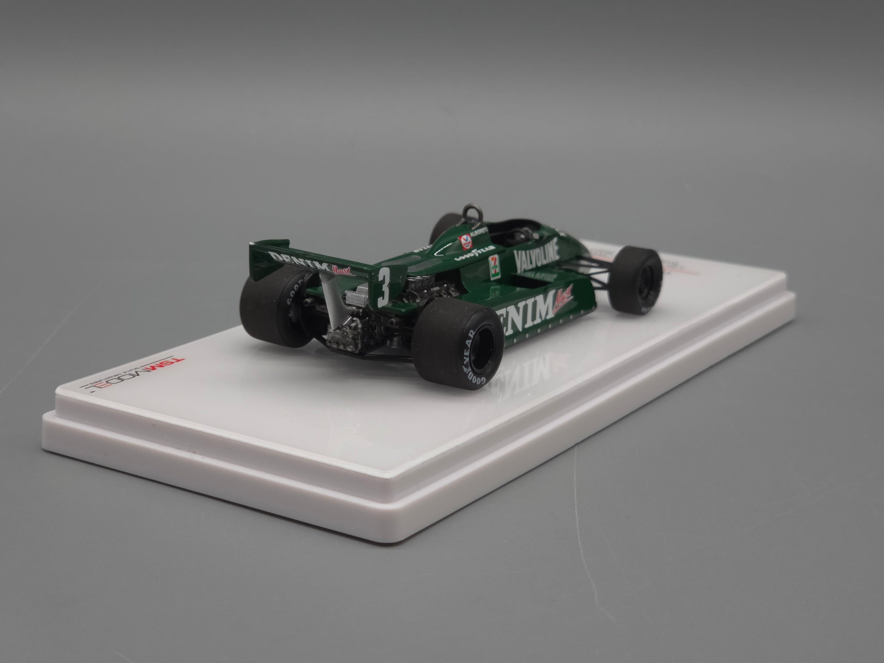 Modellautos 1:43 TSM Tyrrell 11 WINNER Las Vegas GP 1982 #3 M. Alboreto mit OVP