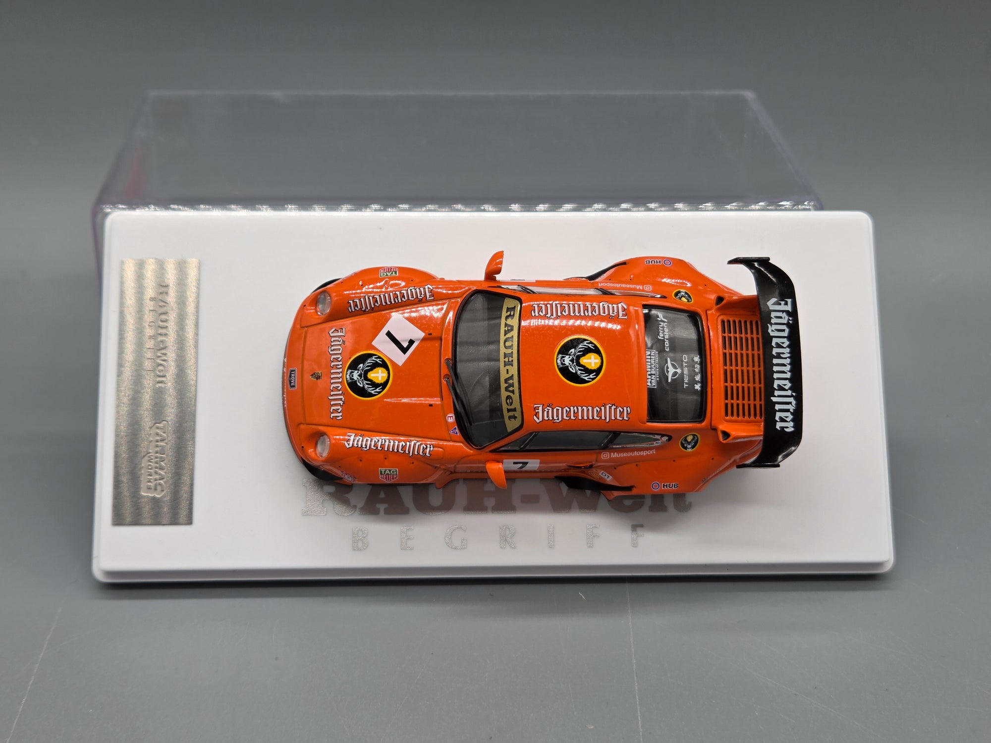 Modellautos 1:43 Tarmac Porsche 911 RWB 993 Jagermeister #7 mit OVP