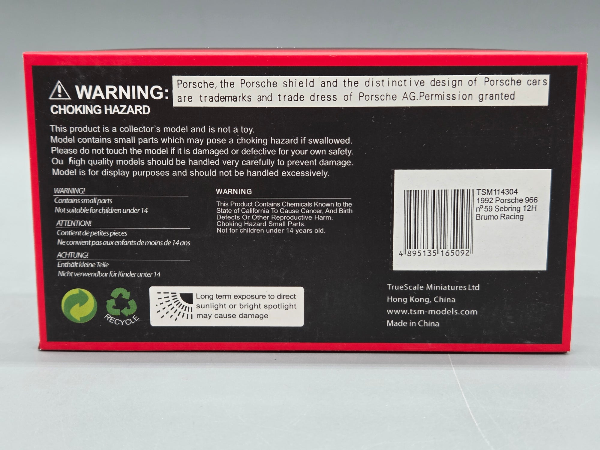 Model Cars 1:43 Minichamps Mercedes Benz SL65 AMG Black Series Silver with original packaging