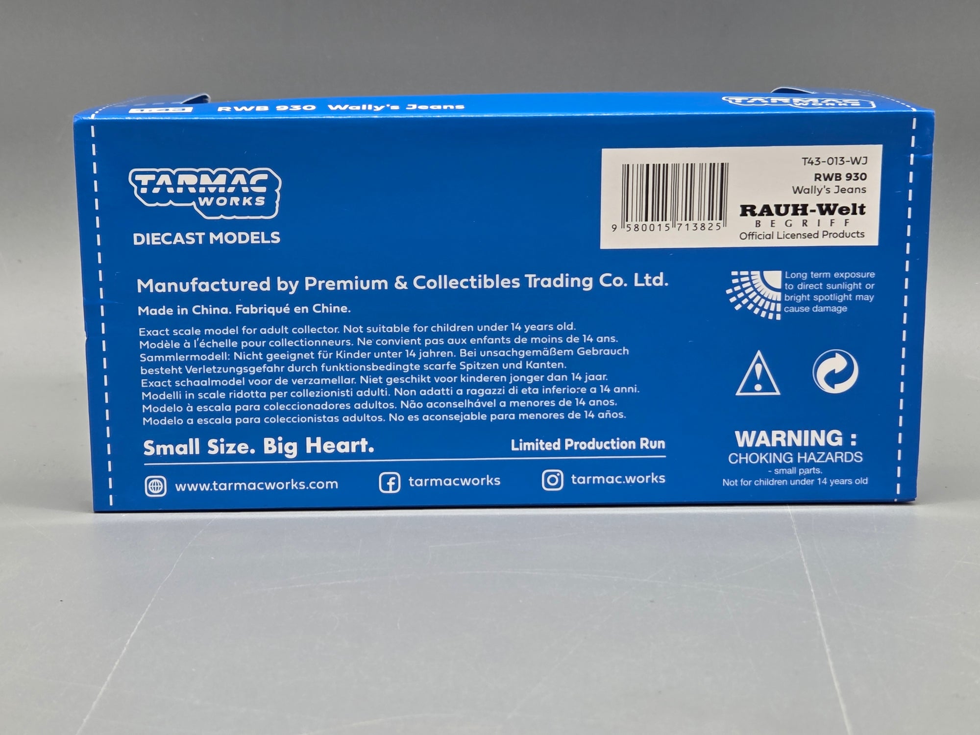 Modellautos 1:43 Taramac Porsche 911 RWB 930 Wally's Jeans mit OVP
