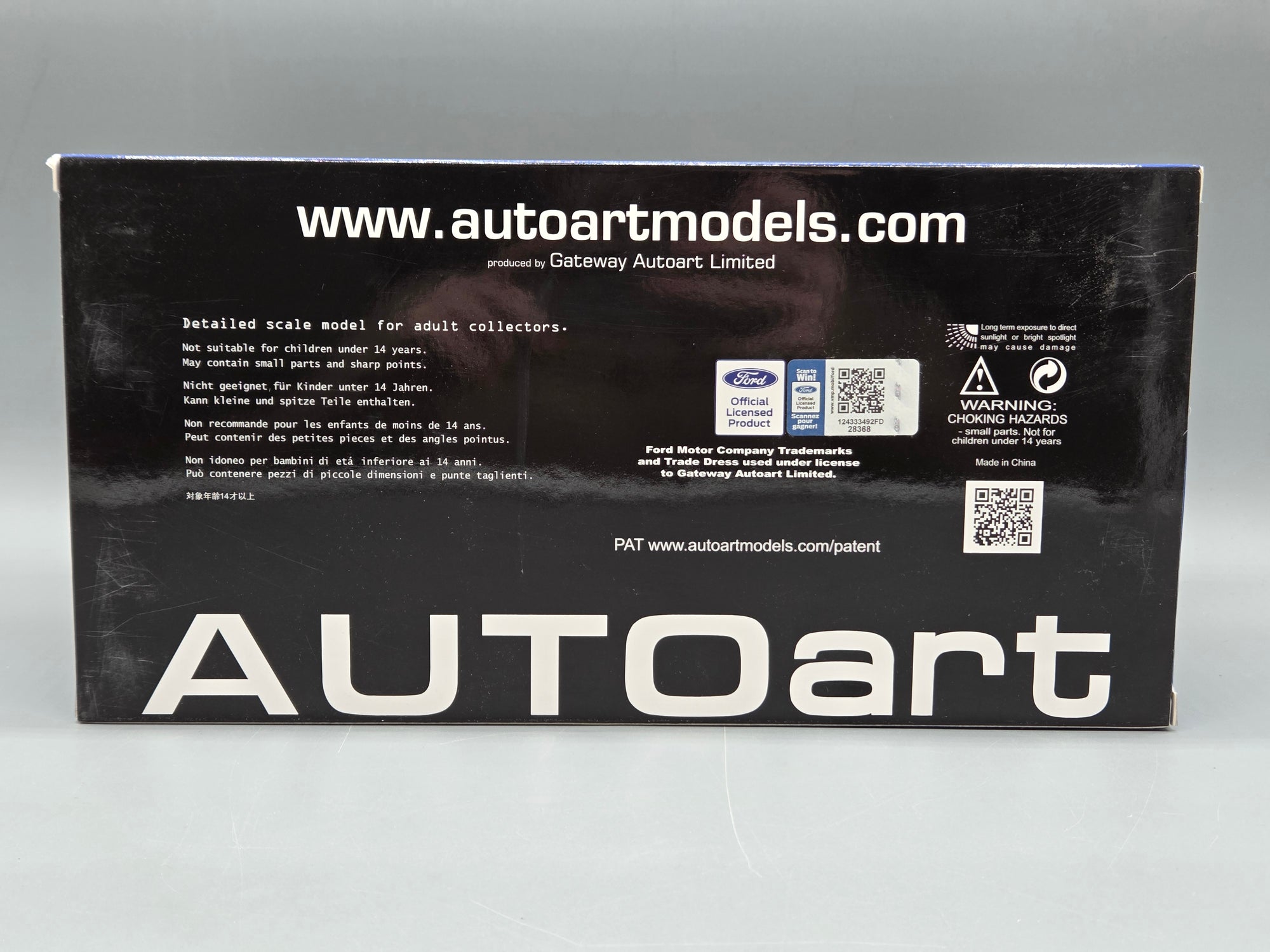 Modellautos 1:18 AUTOart 72928 FORD GT HERITAGE EDITION HOLMAN MOODY mit OVP