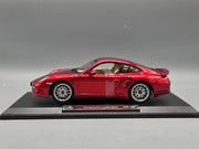 Modellautos 1:18 Norev Porsche 911 Turbo 2010 Red Metallic mit OVP