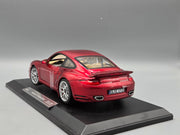 Modellautos 1:18 Norev Porsche 911 Turbo 2010 Red Metallic mit OVP