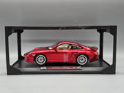 Modellautos 1:18 Norev Porsche 911 Turbo 2010 Red Metallic mit OVP