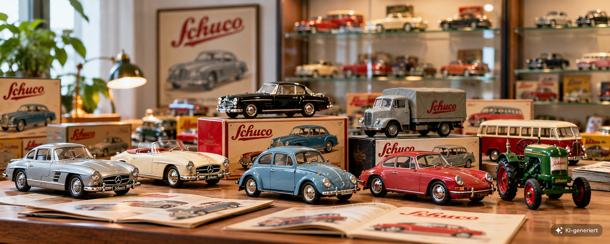 Schuco Modellautos mit Originalverpackungen