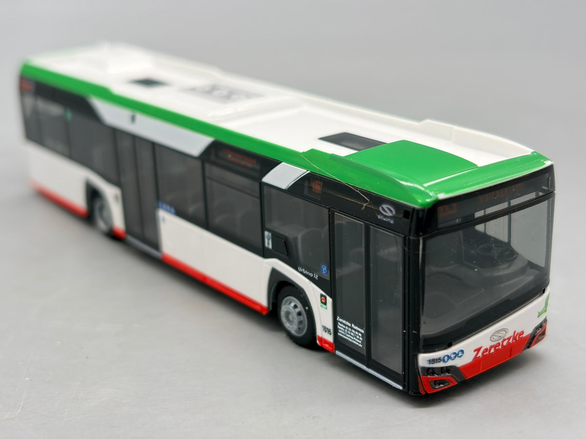 Modellbus 1:87 Rietze Solaris Urbino 12´19 von Zeretzke Reisen mit Umkarton