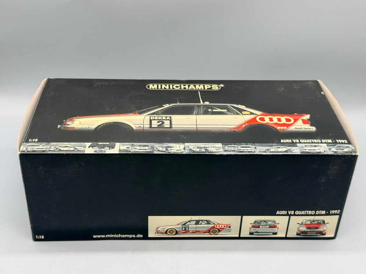 Modellautos 1:18 Minichamps Audi V8 Quattro DTM 1992 #2 mit OVP