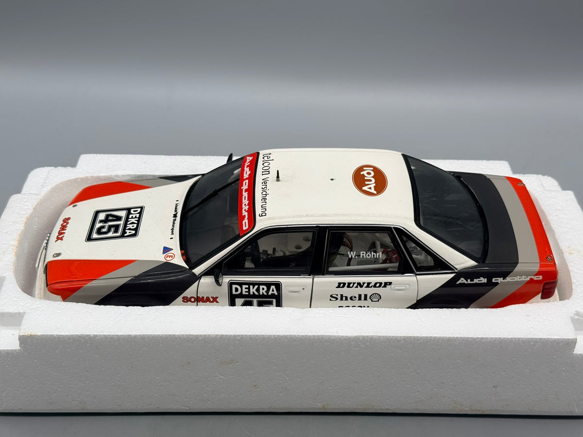 Modellautos 1:18 Minichamps Audi V8 Quattro DTM 1990 #45 mit OVP