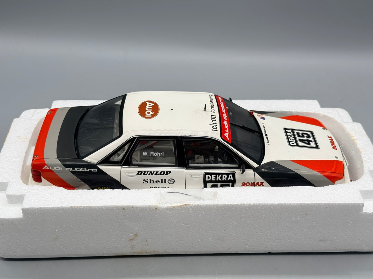 Modellautos 1:18 Minichamps Audi V8 Quattro DTM 1990 #45 mit OVP