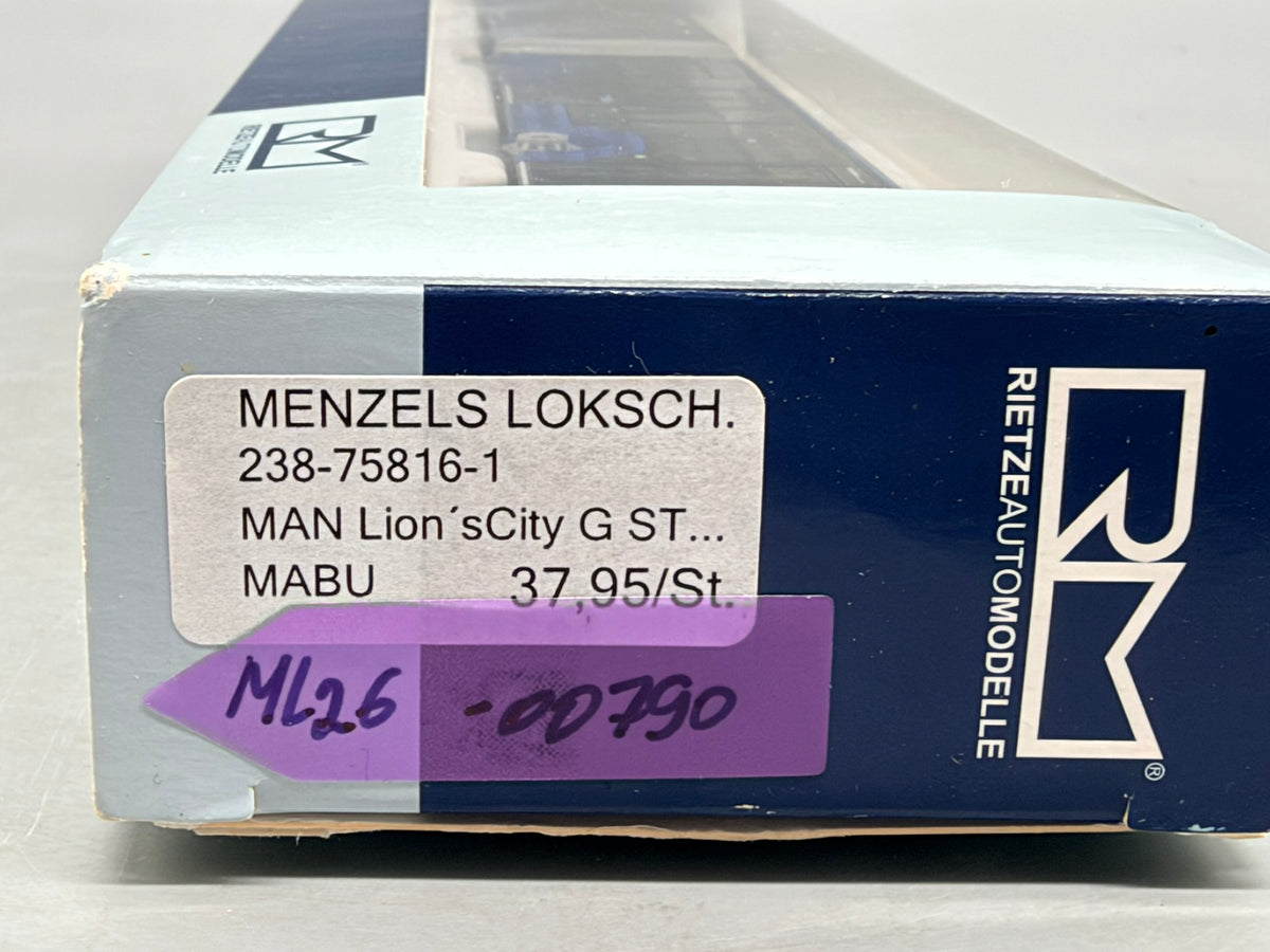 Modellbus 1:87 Rietze MAN Lions City G OVG + OVP