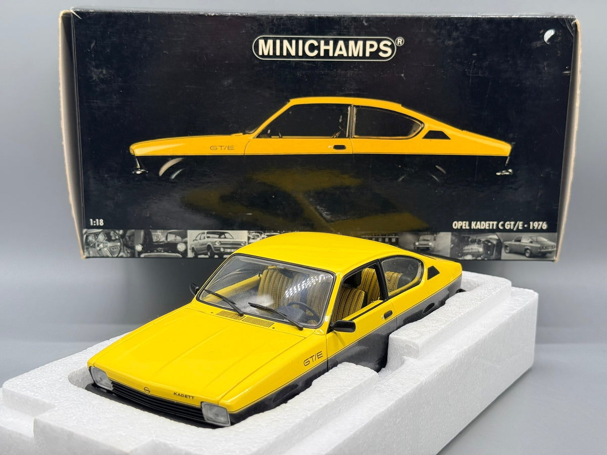 Modellautos 1:18 Minichamps Opel Kadett C GT/E 1976 mit OVP