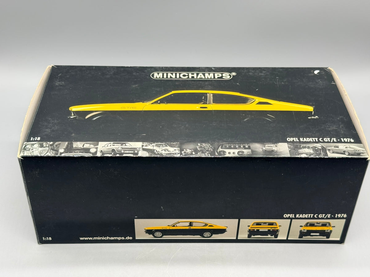 Modellautos 1:18 Minichamps Opel Kadett C GT/E 1976 mit OVP