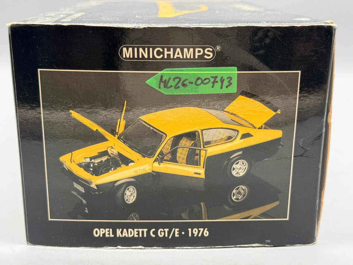 Modellautos 1:18 Minichamps Opel Kadett C GT/E 1976 mit OVP