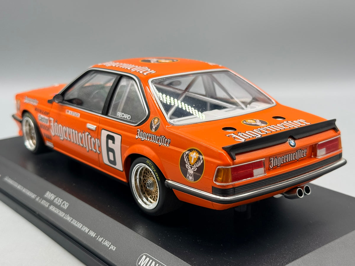 Modellautos 1:18 Minichamps BMW 635 CSi H.-J. Stuck #6 mit OVP