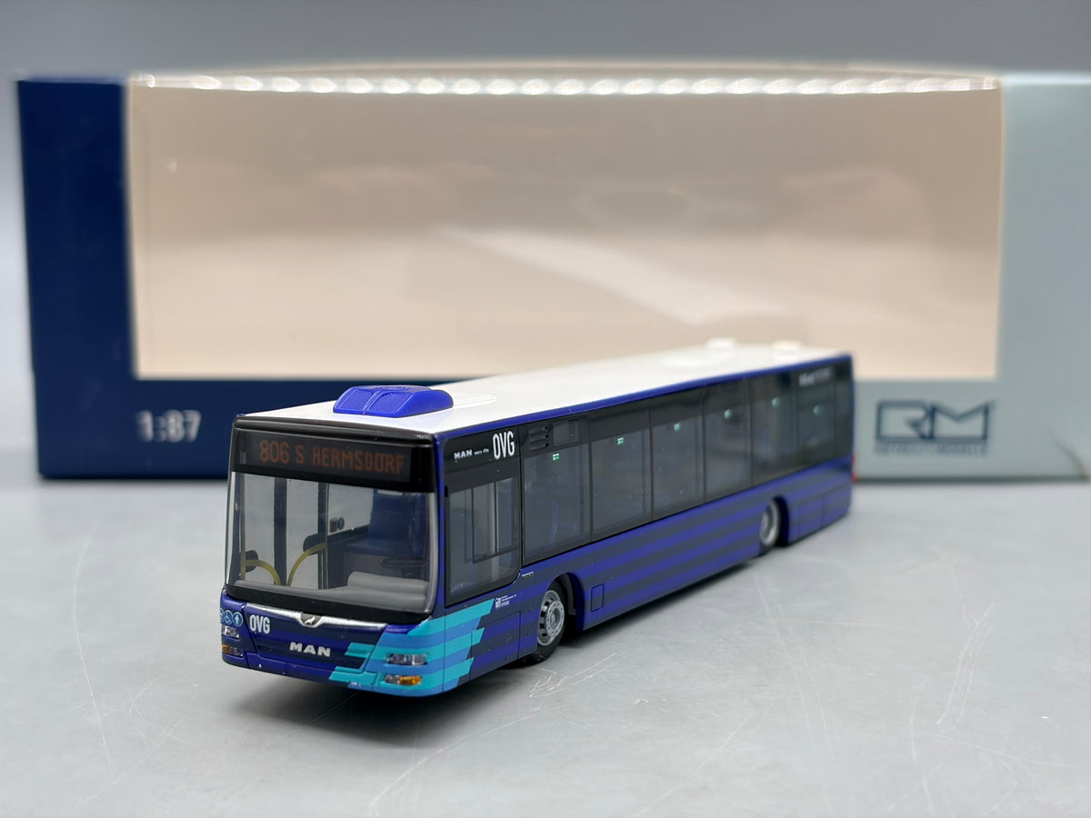 Modellbus 1:87 Rietze MAN Lions City Oberhavel VG + OVP