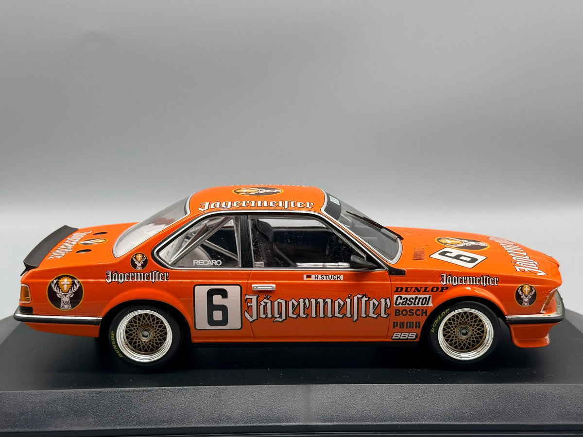Modellautos 1:18 Minichamps BMW 635 CSi H.-J. Stuck #6 mit OVP
