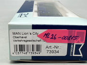 Modellbus 1:87 Rietze MAN Lions City Oberhavel VG + OVP