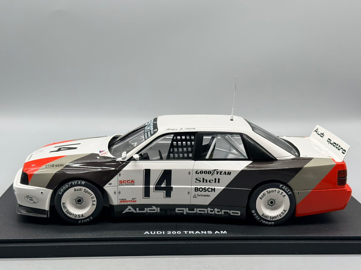 Modellautos 1:18 Werk83 Audi 200 Trans AM #14 mit OVP