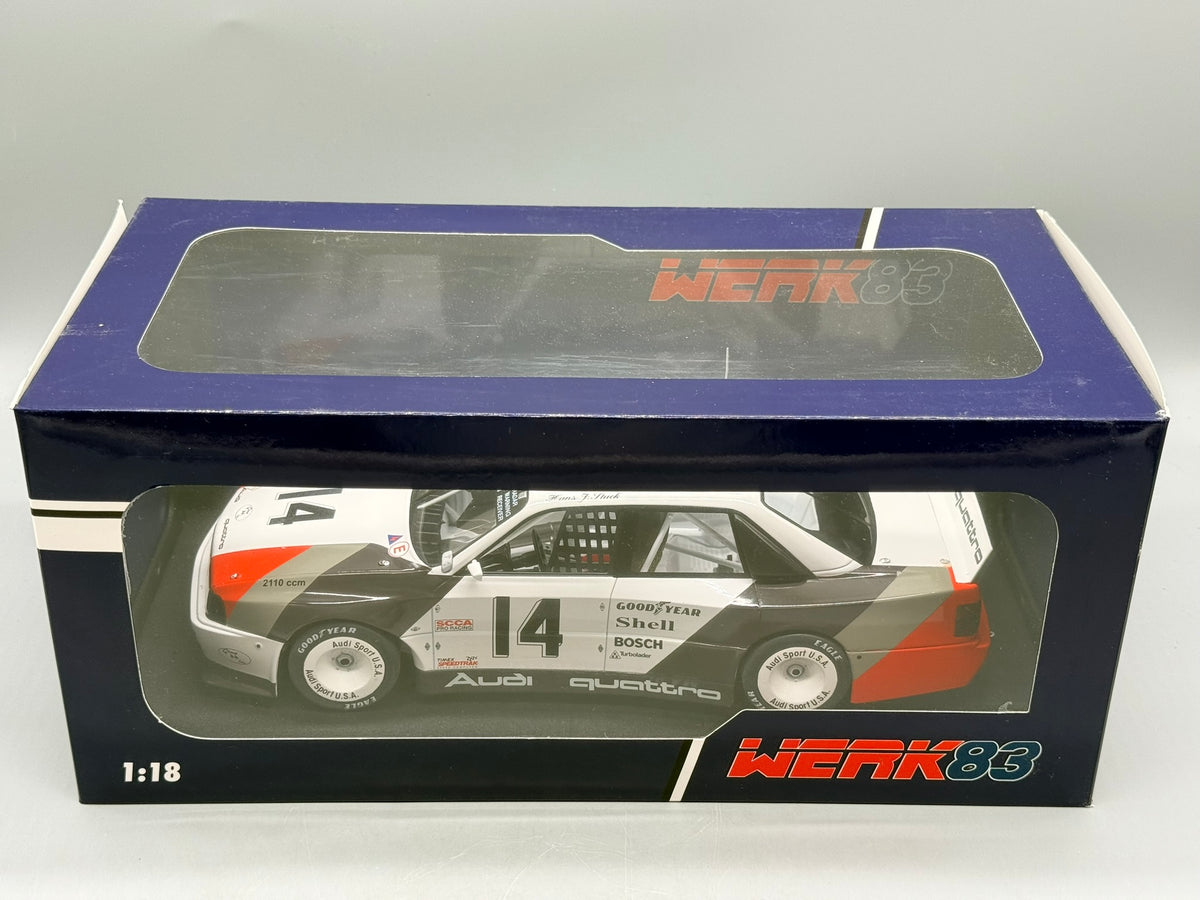 Modellautos 1:18 Werk83 Audi 200 Trans AM #14 mit OVP