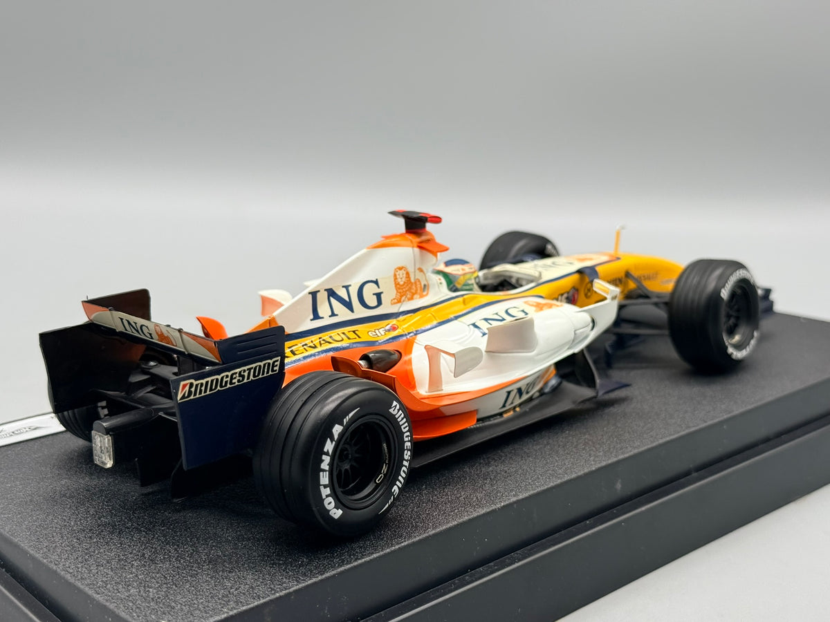 Modellautos 1:18 Hot Wheels Racing Renault F1 Team R27 Giancarlo Fisichella OVP