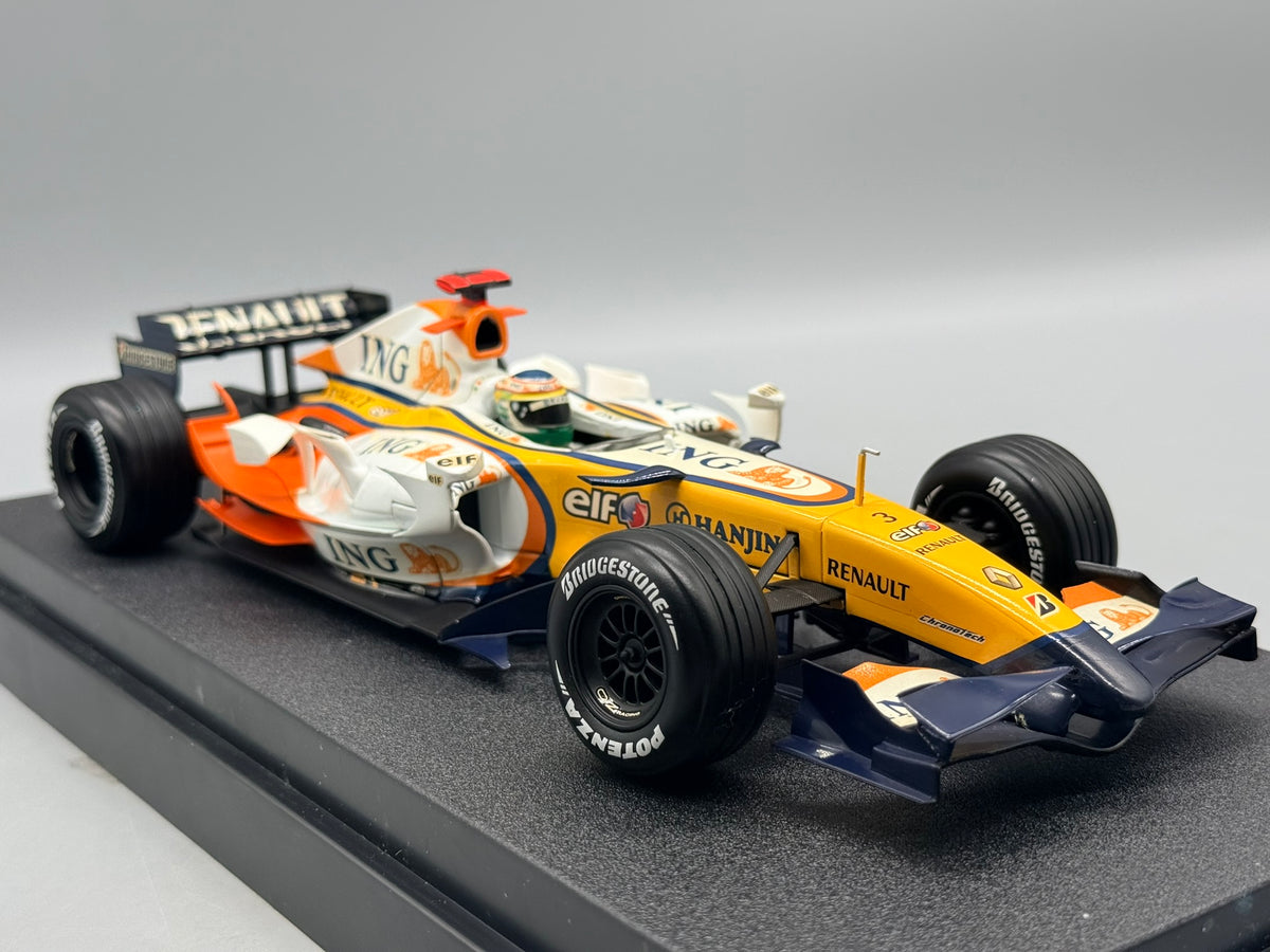 Modellautos 1:18 Hot Wheels Racing Renault F1 Team R27 Giancarlo Fisichella OVP