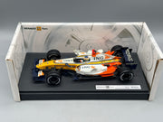 Modellautos 1:18 Hot Wheels Racing Renault F1 Team R27 Giancarlo Fisichella OVP