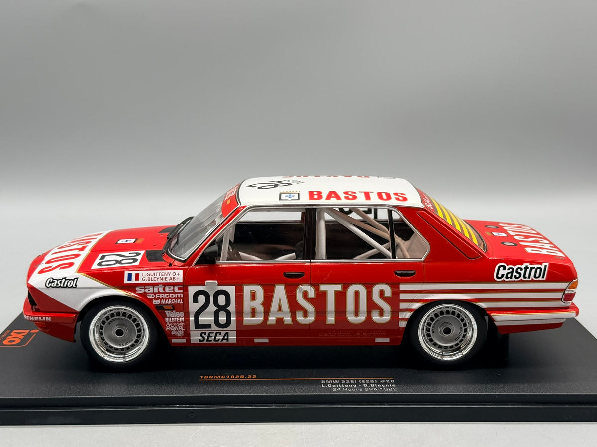 Modellautos 1:18 Ixo BMW 528i (E28) #28 24h Spa 1982 mit OVP