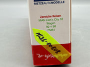 Bus Modell 1:87 Rietze MAN Lions City 18 Zeretzke Reisen mit OVP