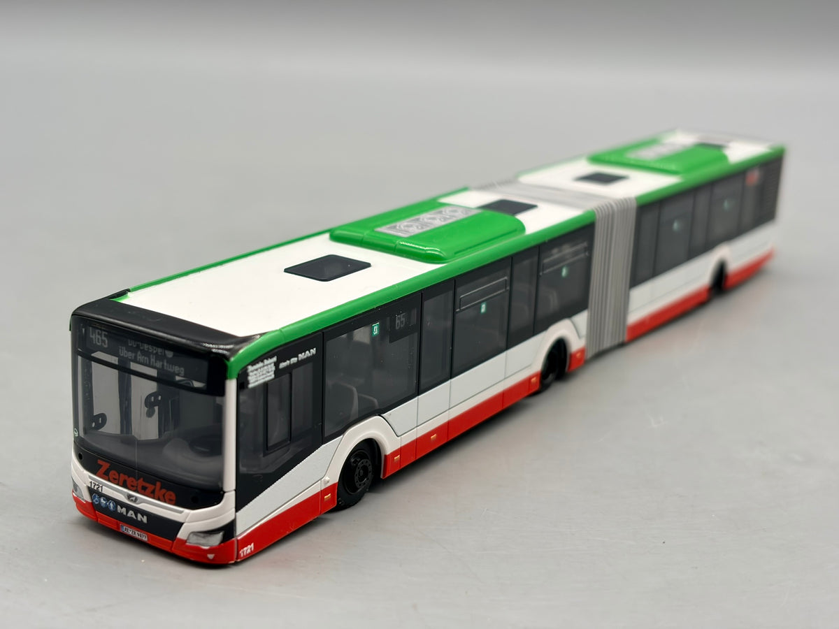 Bus Modell 1:87 Rietze MAN Lions City 18 Zeretzke Reisen mit OVP