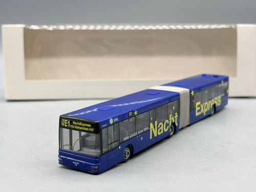 Bus Modell 1:87 Rietze MAN NG Gelenkbus Nachtexpress mit OVP