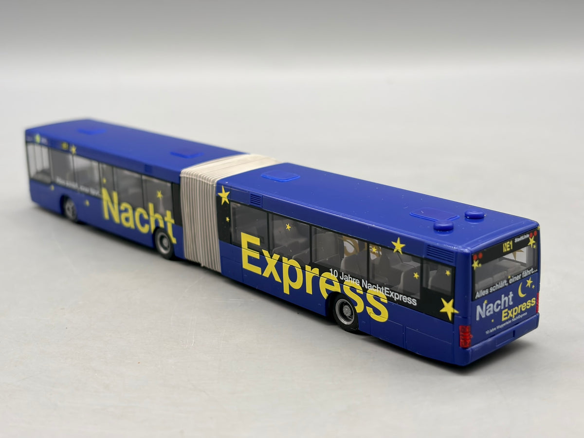 Bus Modell 1:87 Rietze MAN NG Gelenkbus Nachtexpress mit OVP