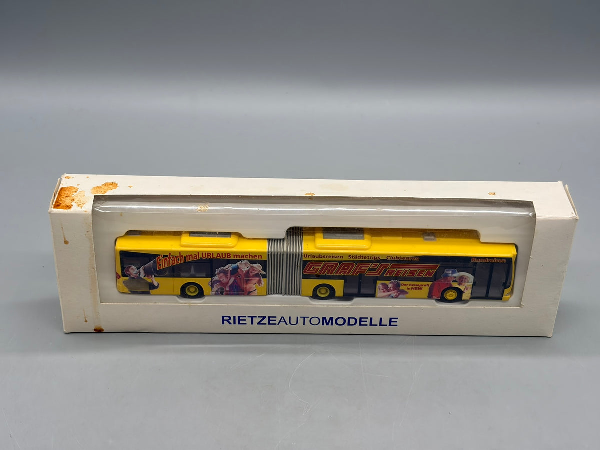 Bus Modell 1:87 Rietze Mercedes-Benz Citaro G Grafs Reisen mit OVP