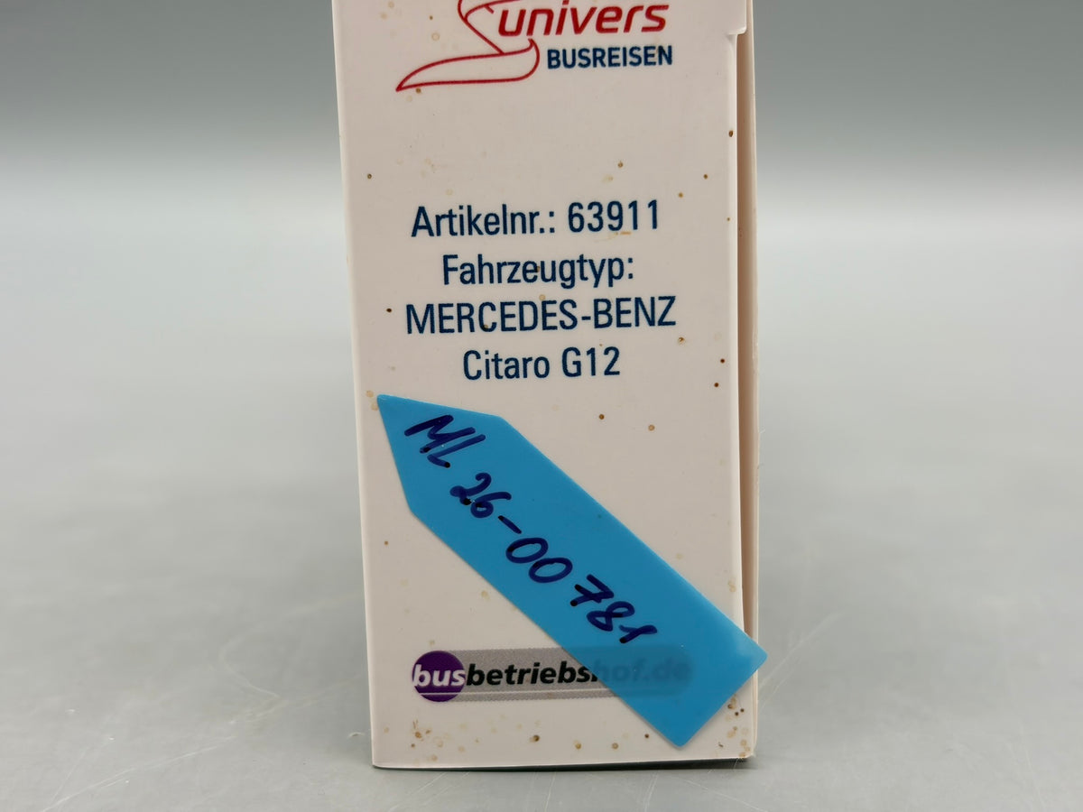 Bus Modell 1:87 Rietze Mercedes-Benz Citaro G12 Univers Busreisen mit OVP