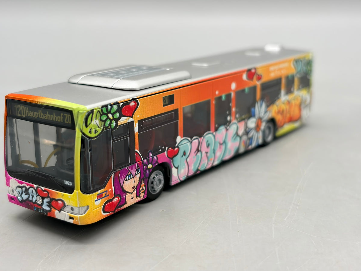 Bus Modell 1:87 Rietze Mercedes-Benz Citaro VHH Graffiti Paintbus mit OVP
