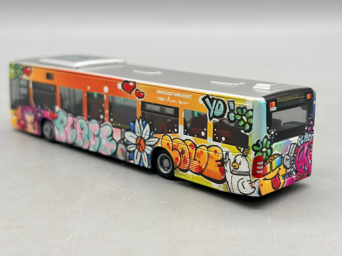 Bus Modell 1:87 Rietze Mercedes-Benz Citaro VHH Graffiti Paintbus mit OVP
