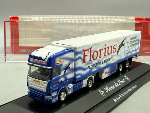 Modell LKW 1:87 Herpa Scania R TL Kühlkoffersattelzug mit OVP