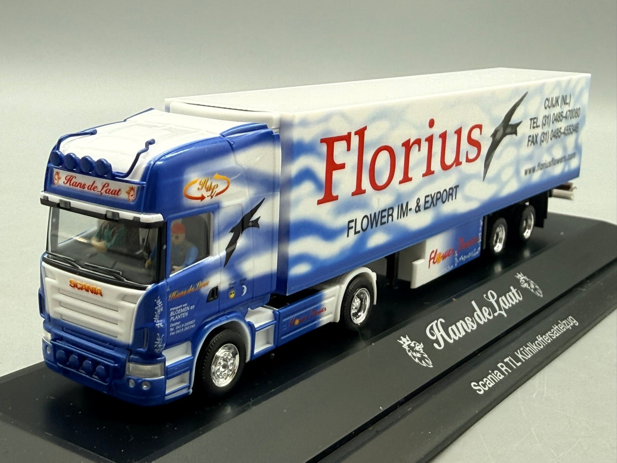 Modell LKW 1:87 Herpa Scania R TL Kühlkoffersattelzug mit OVP