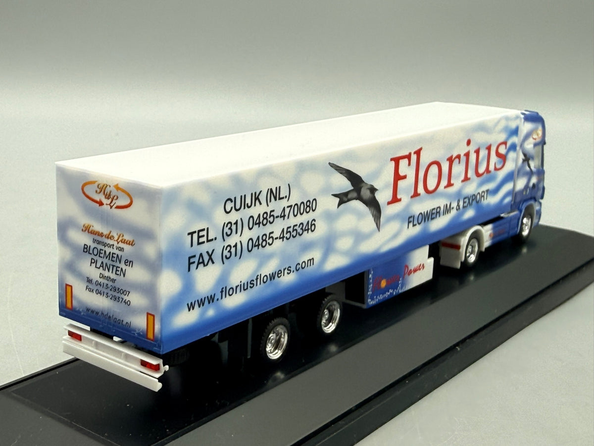 Modell LKW 1:87 Herpa Scania R TL Kühlkoffersattelzug mit OVP
