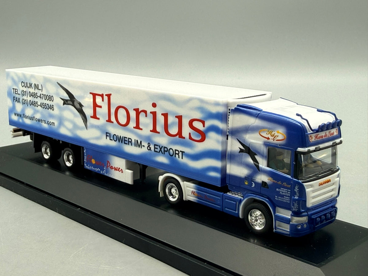 Modell LKW 1:87 Herpa Scania R TL Kühlkoffersattelzug mit OVP