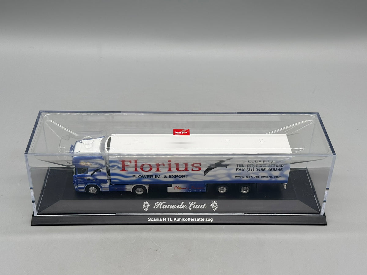 Modell LKW 1:87 Herpa Scania R TL Kühlkoffersattelzug mit OVP