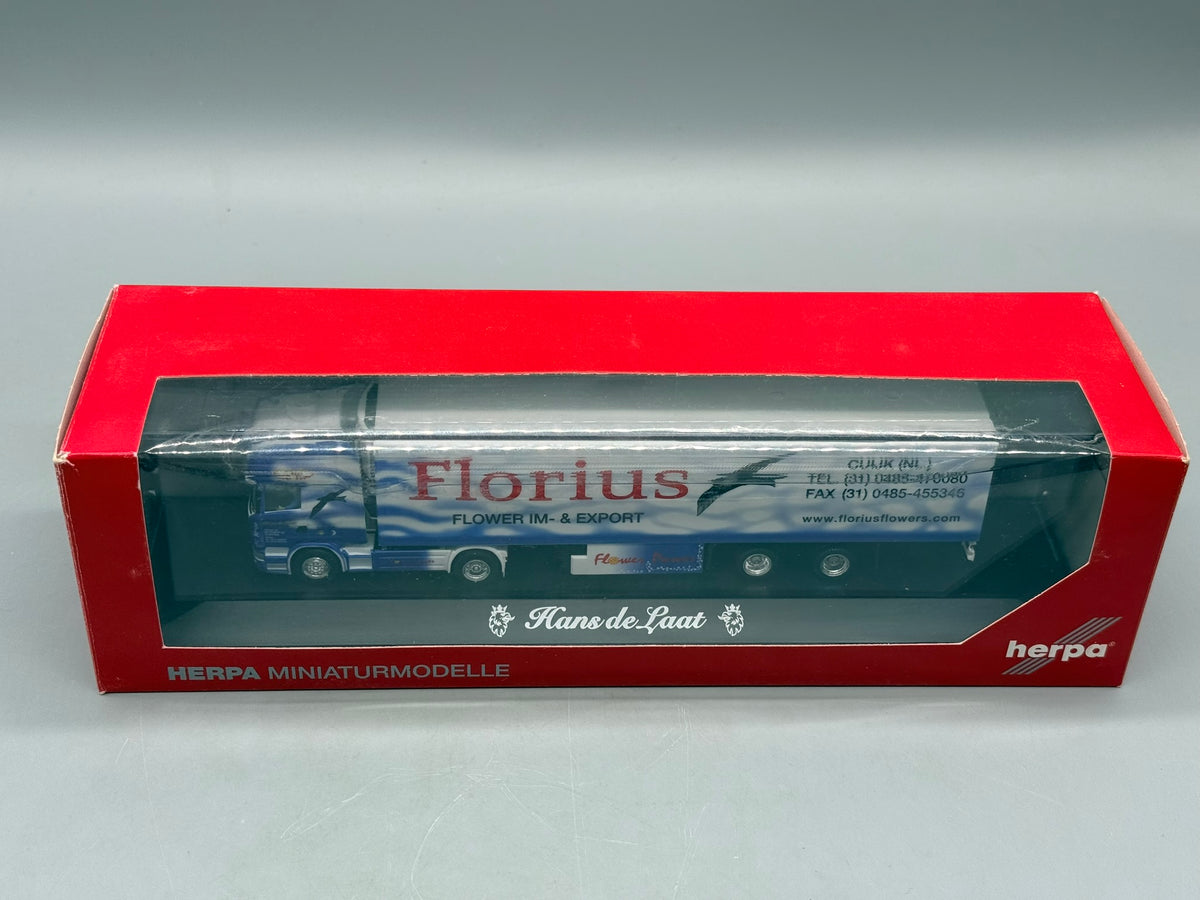 Modell LKW 1:87 Herpa Scania R TL Kühlkoffersattelzug mit OVP