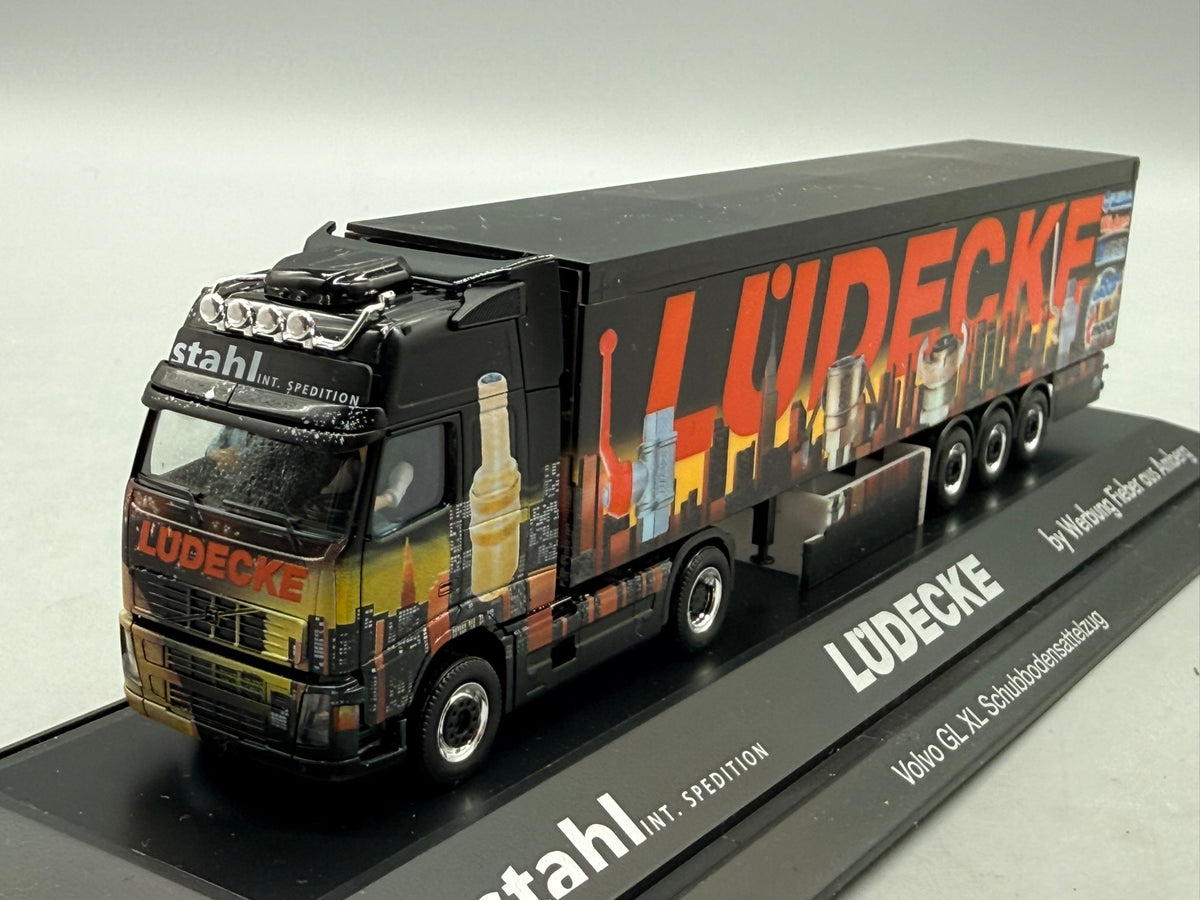 Modell LKW 1:87 Herpa Volvo GL XL Schubbodensattelzug mit OVP