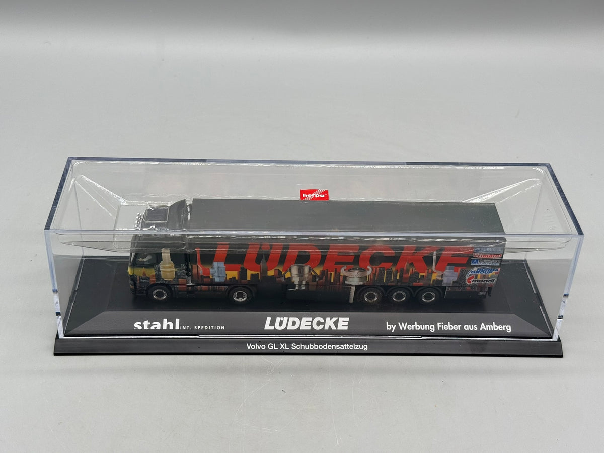Modell LKW 1:87 Herpa Volvo GL XL Schubbodensattelzug mit OVP
