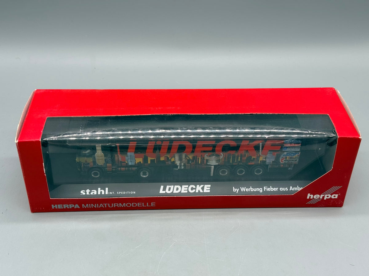 Modell LKW 1:87 Herpa Volvo GL XL Schubbodensattelzug mit OVP