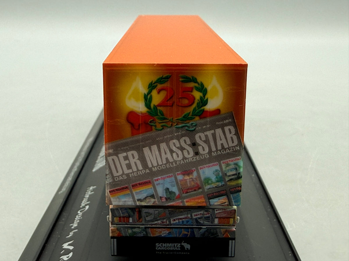 Modell LKW 1:87 Herpa Mercedes-Benz Actros LH 02 Kühlkoffersattelzug mit OVP