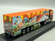 Modell LKW 1:87 Herpa Mercedes-Benz Actros LH 02 Kühlkoffersattelzug mit OVP