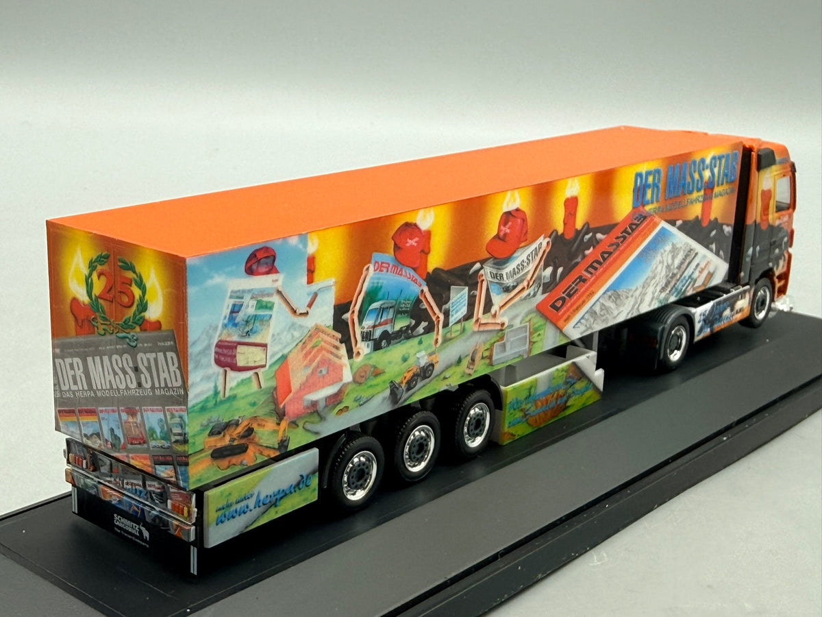 Modell LKW 1:87 Herpa Mercedes-Benz Actros LH 02 Kühlkoffersattelzug mit OVP